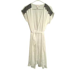 Oscar De Le Renta Pink Lable Ladies Robe Size Small.